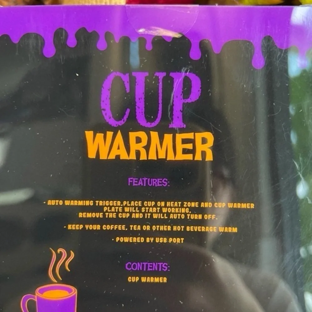 ✨NEW🎃Target Bullseye Playground Halloween Pumpkin Cup Warmer